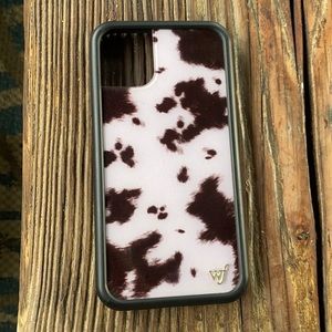Wildflower iPhone 11 Cow Print Case